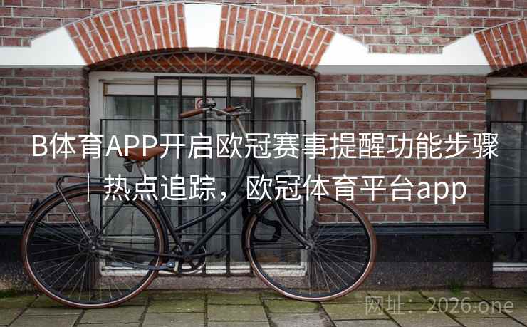 B体育APP开启欧冠赛事提醒功能步骤|热点追踪,欧冠体育平台app