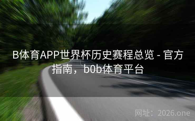 B体育APP世界杯历史赛程总览 - 官方指南,b0b体育平台