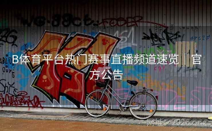 B体育平台热门赛事直播频道速览|官方公告