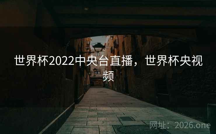 世界杯2022中央台直播,世界杯央视频